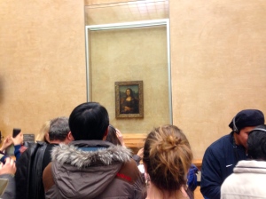 Crowding around the Mona Lisa
